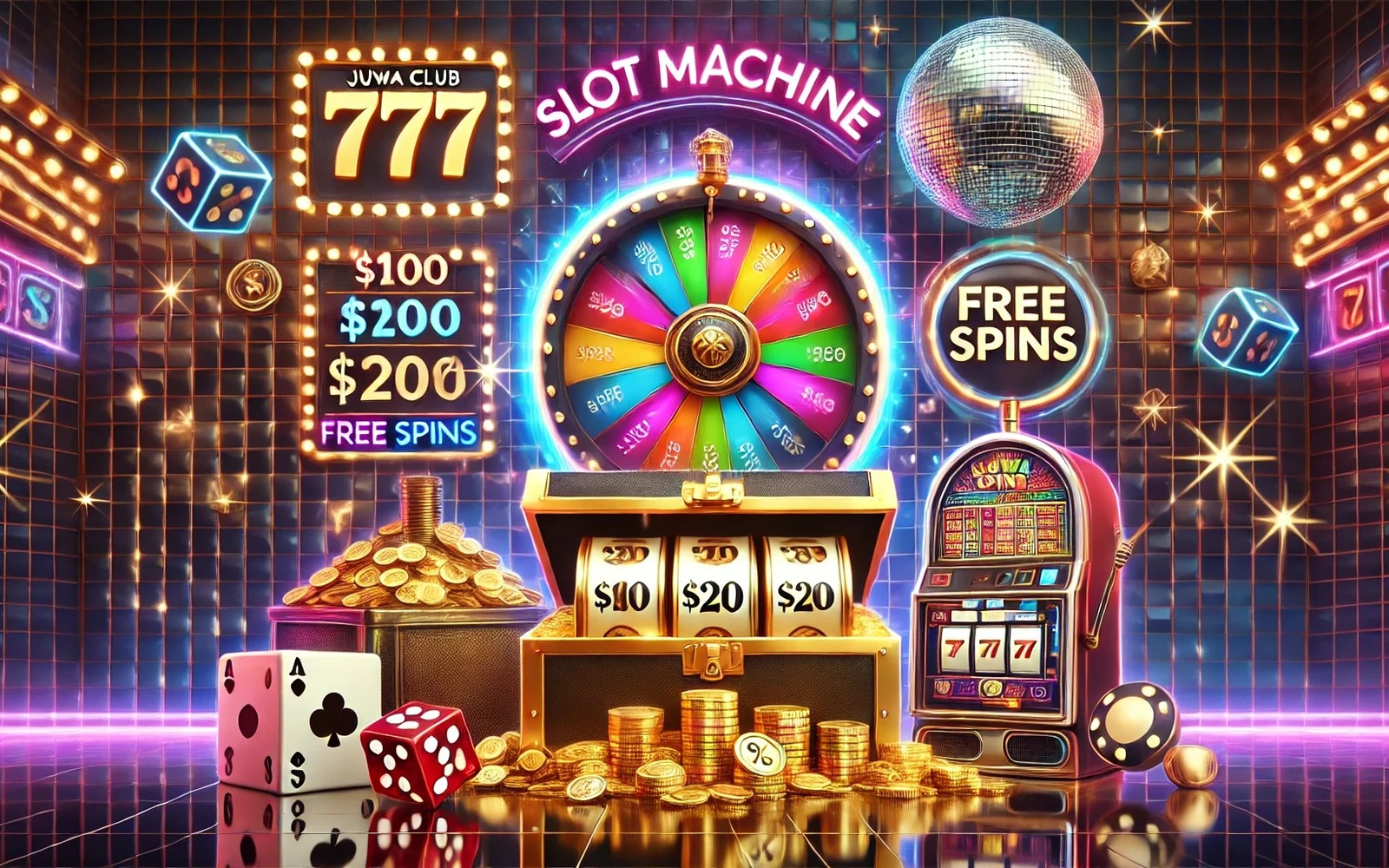 Tampilan permainan slot REJEKI dengan reel dan simbol berwarna